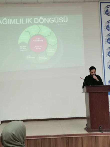 Eğitim Bilimleri Anabilim Dalı Bağımlılıkla Mücadele Konulu Paneli